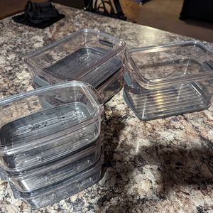 Vented food storage for fridge